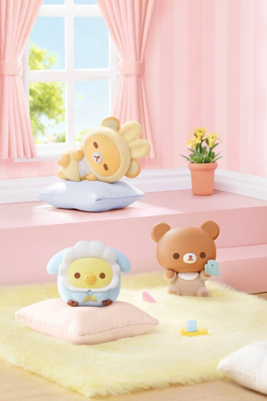 Rilakkuma Nuonuo Baby Series Blind Box Mini Figures Cubby Face Display (4) 1