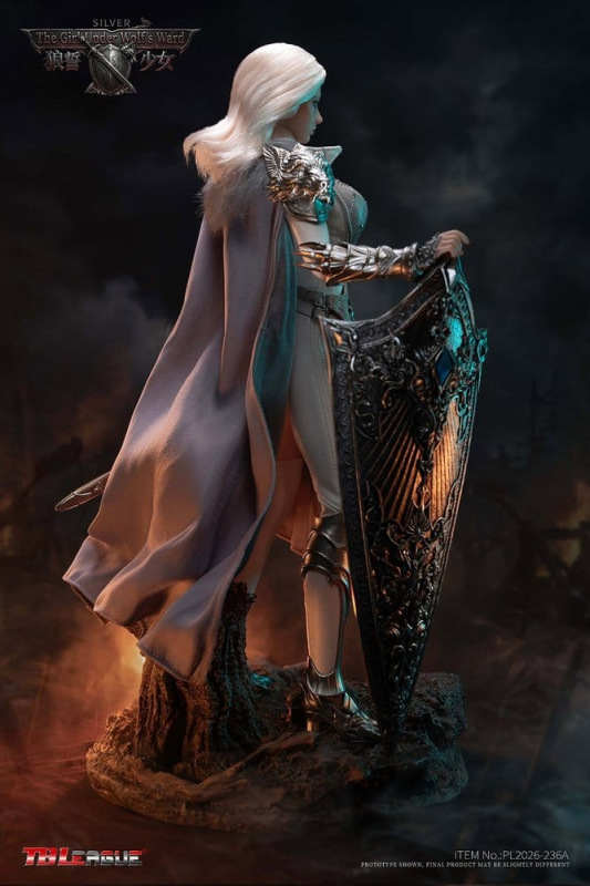 The Girl Under Wolf's Ward Action Figure 1/6 Alina (Silver) 30 cm 8