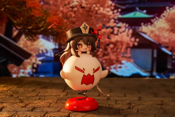 Genshin Impact PVC Statue Hu Tao Chibi Chara Yurayura Stand Ver. (re-run) 10 cm 2