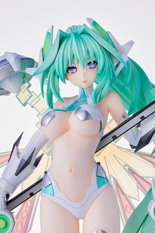 Hyperdimension Neptunia PVC Statue 1/7 Green Heart 27 cm 6
