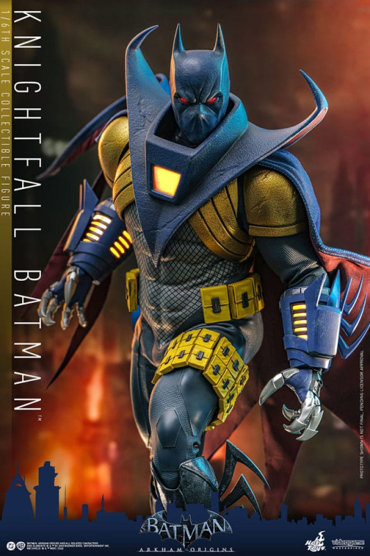 Batman: Arkham Origins Videogame Masterpiece Action Figure 1/6 Knightfall Batman 32 cm 10