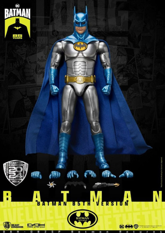 DC Comics Dynamic 8ction Heroes Action Figure 1/9 Batman Returns Batman 85th Version 21 cm 3