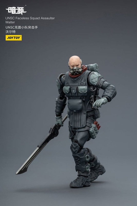 Dark Source Action Figure 1/25 UNSC Faceless Squad 8 cm 6