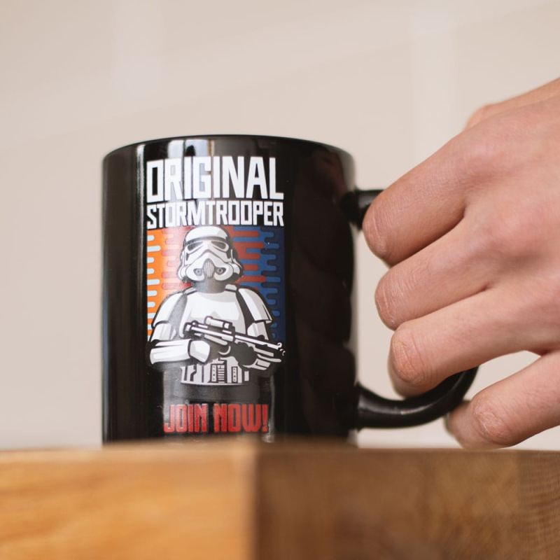 Original Stormtrooper Mug Join Now Black 2