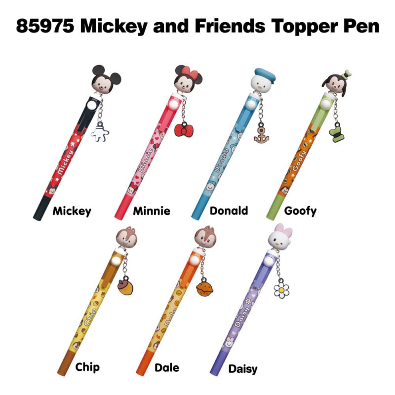 Micky and Friends 3D Head Topper Spinning Pen 2