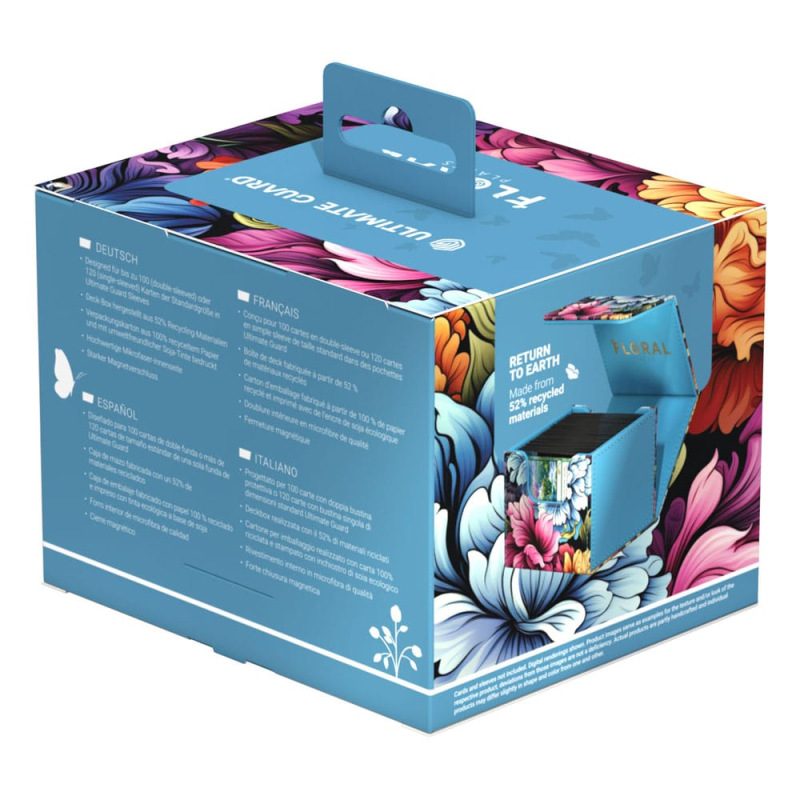 Ultimate Guard Sidewinder 100+ Xenoskin "Floral Places" - Springbloom Meadow 9