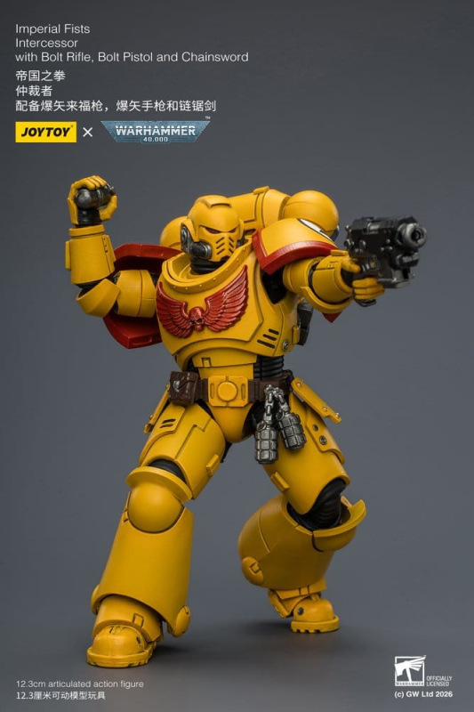 Warhammer 40,000 Action Figure Imperial Fists Intercessor 12 cm 14