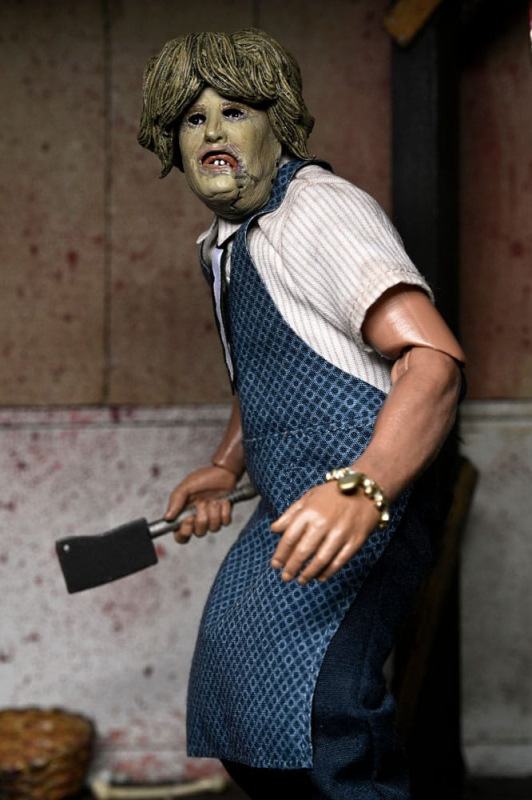 Texas Chainsaw Massacre Clothed Action Figure Leatherface with Old Lady Mask 20 cm 8
