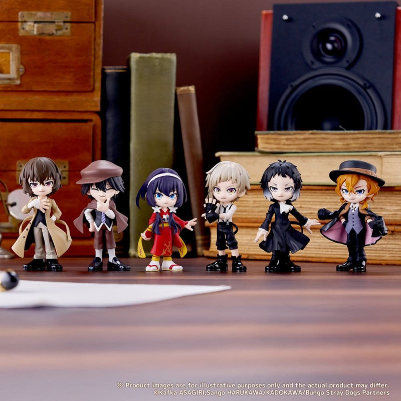 Bungo Stray Dogs PalVerse Mini Figures Blind Box Display (6) 8