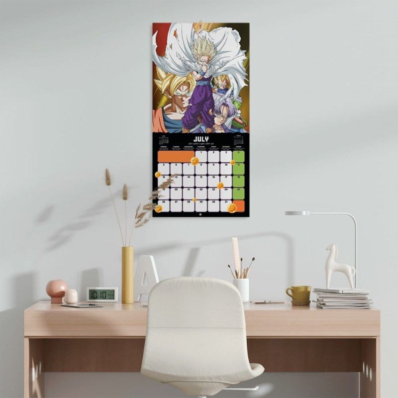 Dragon Ball 2027 Wall Calendar 30 x 30 cm 3