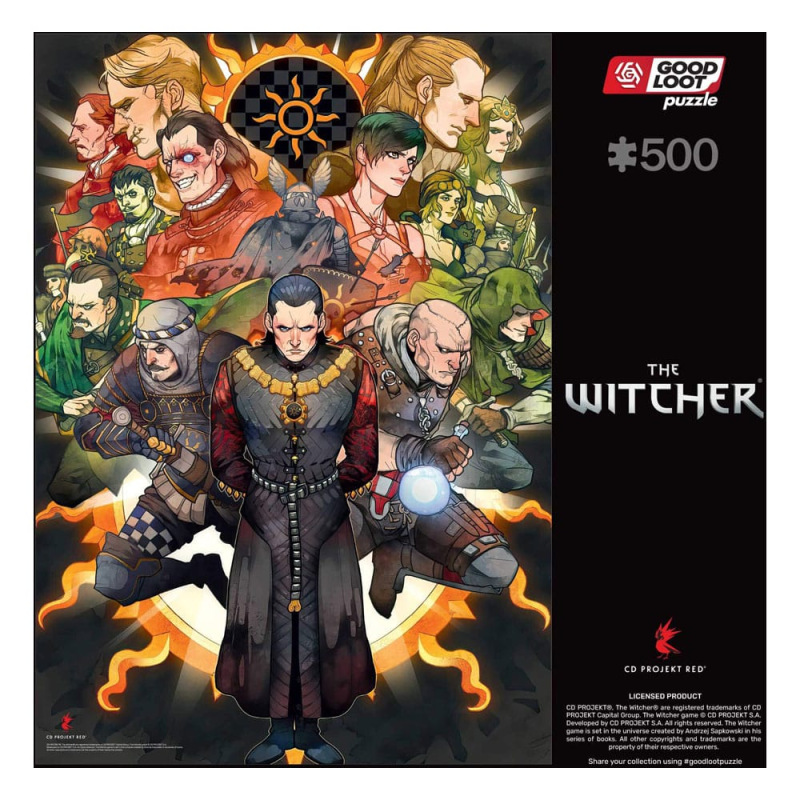 The Witcher Gaming Puzzle Nilfgaard (500 pieces) 2