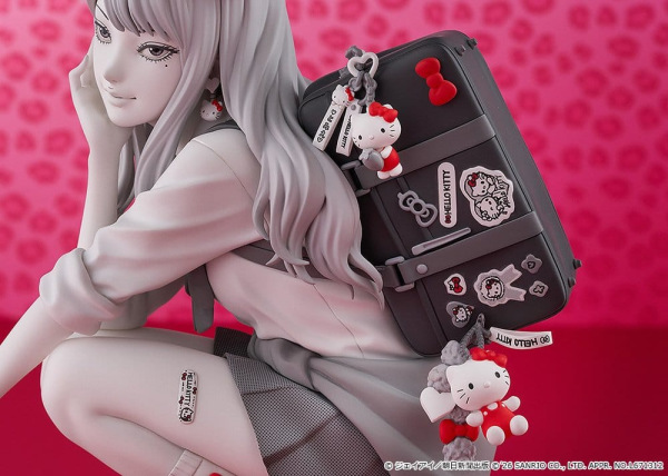Junji Ito PVC Figure Gyaru Tomie x Hello Kitty 14 cm 5