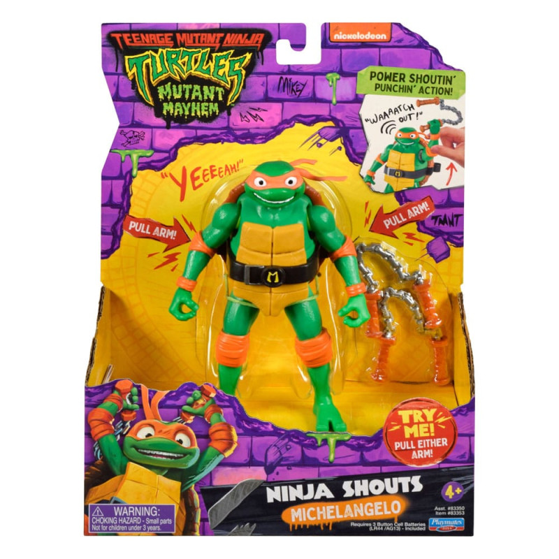 Teenage Mutant Ninja Turtles Movie Action Figures Deluxe Assortment (8) 15 cm 6