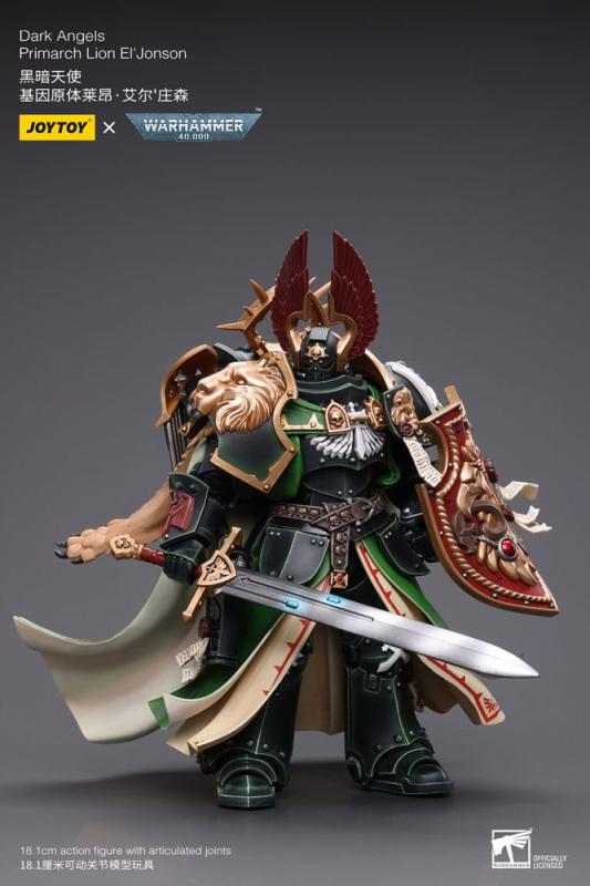 Warhammer 40k Action Figure 1/18 Dark Angels Primarch Lion El' Jonson 18 cm Reproduction 2