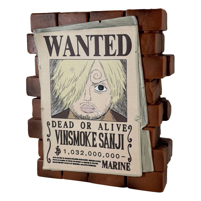 One Piece Coin Bank Sanji Wanted 3