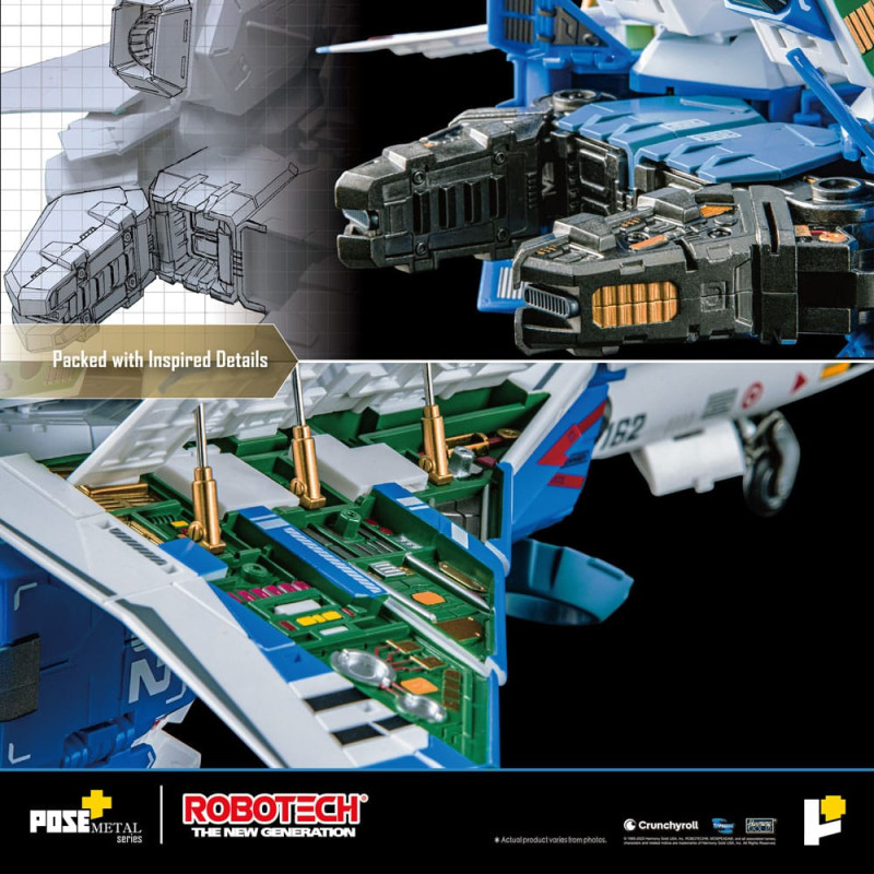 Robotech The New Generation 1/28 Action Figure Combat Alpha Fighter 33 cm 4