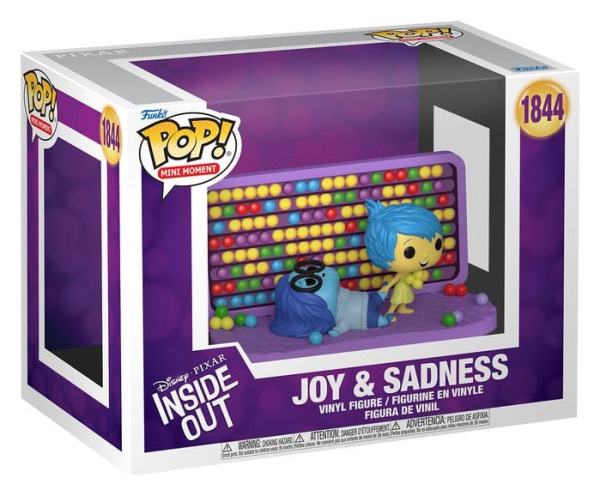 Inside Out POP! Mini Moment Vinyl Figure Joy & Sadness 9 cm 1
