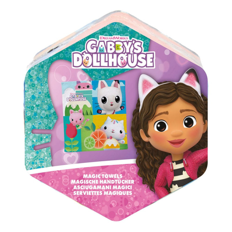 Gabby´s Dollhouse Magic Mini Towels 30 x 30 cm Display (36) 2