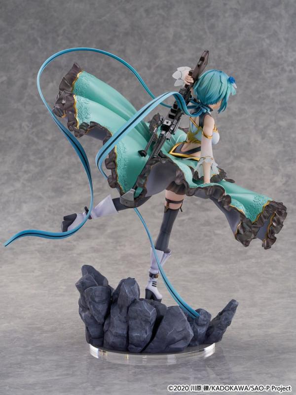 Sword Art Online SHIBUYA SCRAMBLE FIGURE PVC Statue 1/7 Sinon Crystal Dress Ver. 29 cm 5