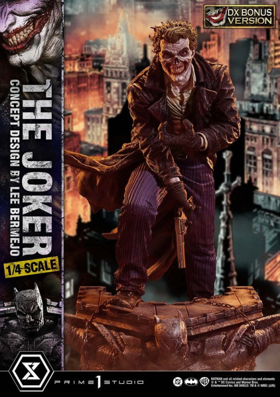 DC Comics Ultimate Premium Masterline Series Statue 1/4 The Joker (Concept Design by Lee Bermejo) DX 4