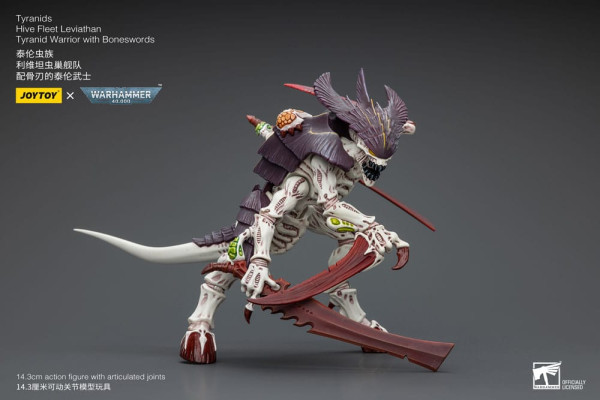 Warhammer 40k Action Figure 1/18 Tyranids Hive Fleet Leviathan Tyranid Warrior with Boneswords 12 cm 8
