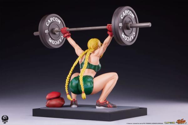 Street Fighter Premier Series Statue 1/4 Cammy: Powerlifting 41 cm