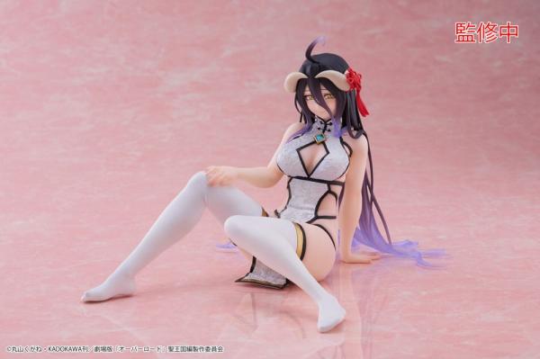 Overlord PVC Statue Desktop Cute Figure Albedo Chinese Dress Ver. 13 cm 1