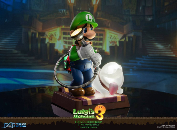 Luigi's Mansion 3 PVC Statue Luigi & Polterpup Collector's Edition 23 cm 2