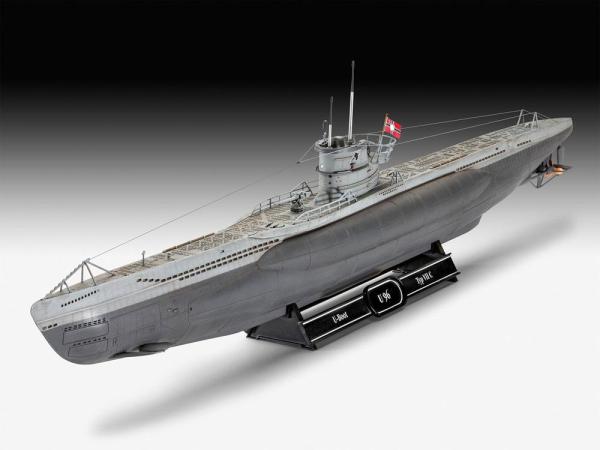 Das Boot Model Kit Gift Set 1/144 U-Boot U96 Typ VII C 40th Anniversary 46 cm