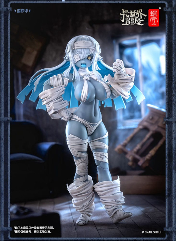 Original Character Action Figure Kit 1/12 RPG-03 Zombie Girl Grisa 15 cm 10