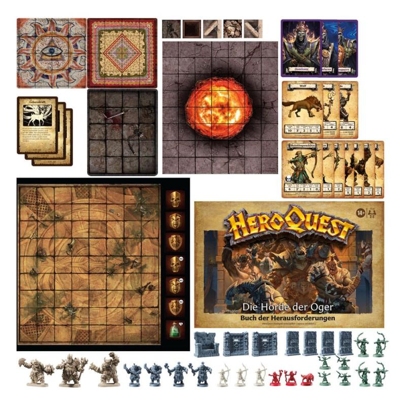 HeroQuest Board Game Expansion Die Horde der Oger Quest Pack *German Version*