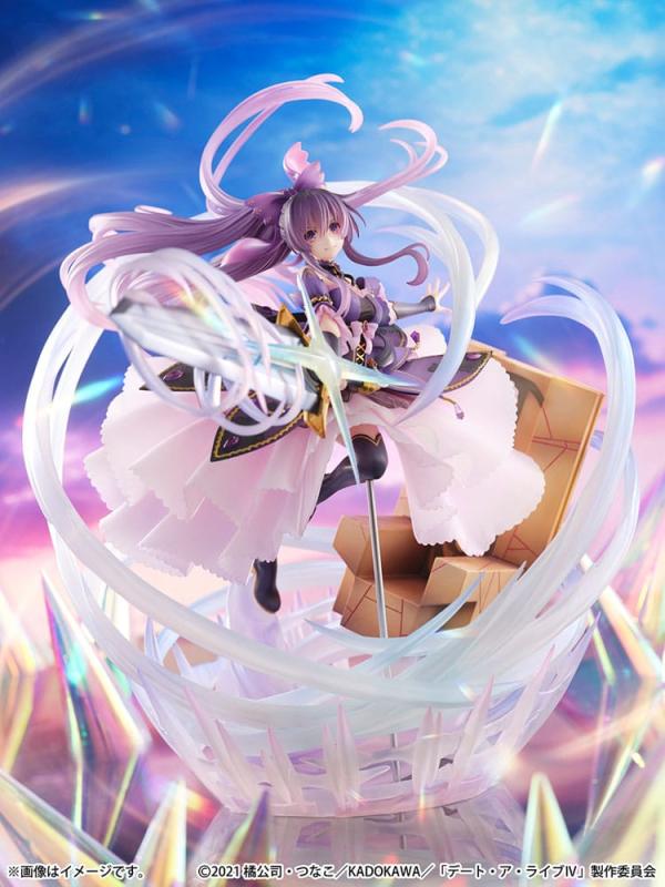 Date A Live IV SHIBUYA SCRAMBLE FIGURE PVC Statue 1/6 Tohka Yatogami Princess Amethyst Dress Ver. 32