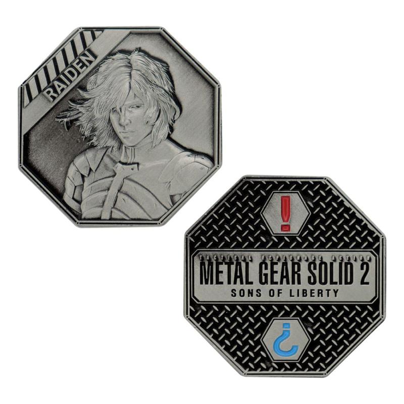 Metal Gear Solid 2 Collectable Coin Raiden Limited Edition