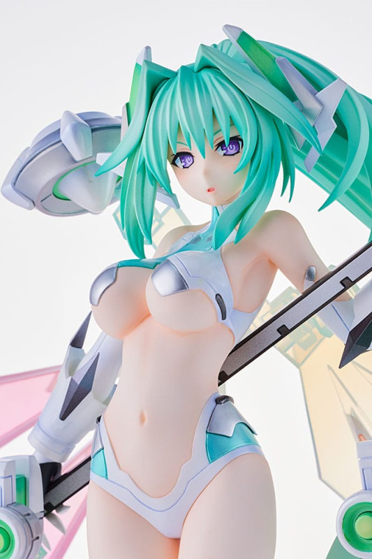 Hyperdimension Neptunia PVC Statue 1/7 Green Heart 27 cm 5
