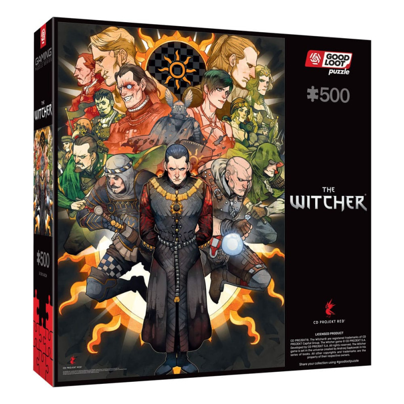 The Witcher Gaming Puzzle Nilfgaard (500 pieces) 1