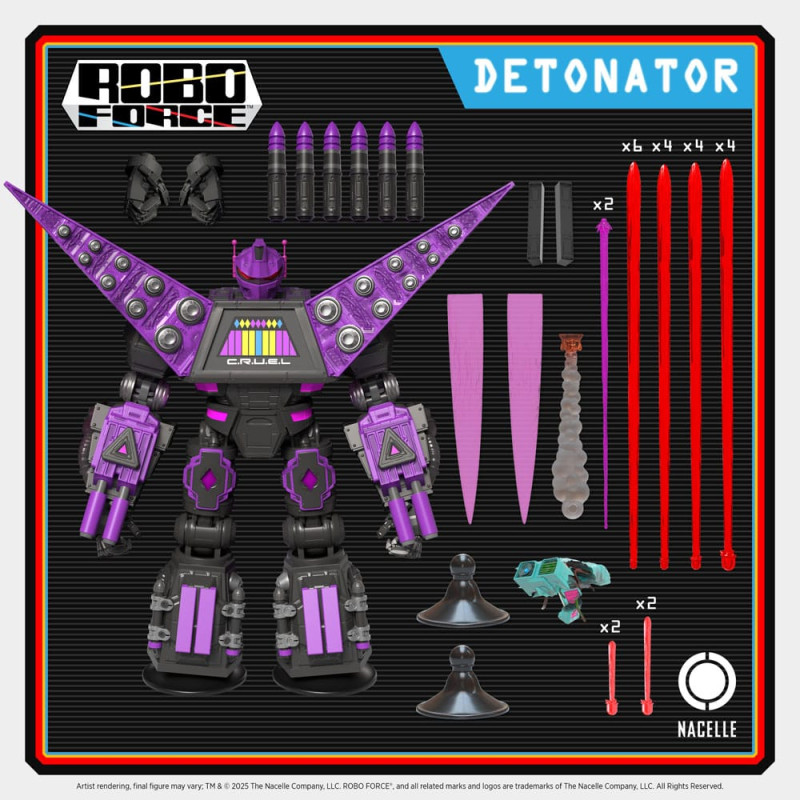 Robo Force Action Figure Wave 2 Detonator 24 cm 1