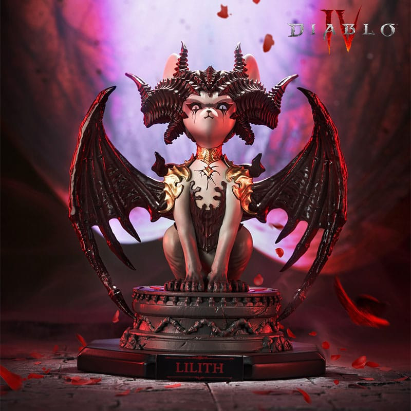 Diablo IV Statue Lilith Meow 17 cm 5
