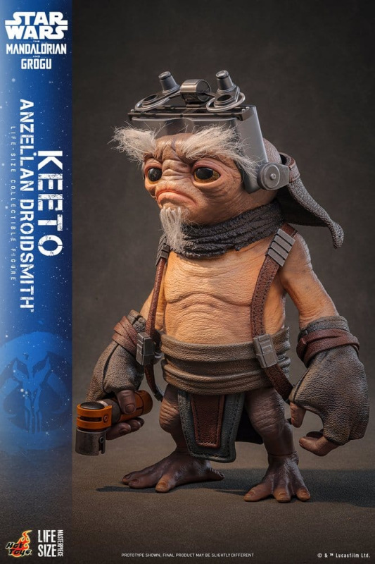 Star Wars: The Mandalorian & Grogu Life-Size Masterpiece Life-Size Figure Keeto (Anzellan Droidsmith 3