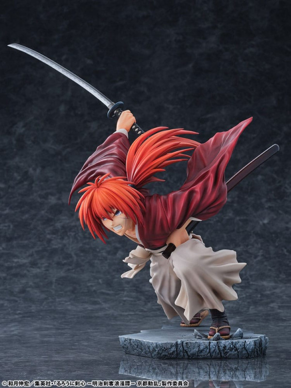 Rurouni Kenshin: Meiji Kenkaku Romantan Kyoto Douran PVC Statue 1/6 Kenshin Himura Amakakeruryuunohi 3