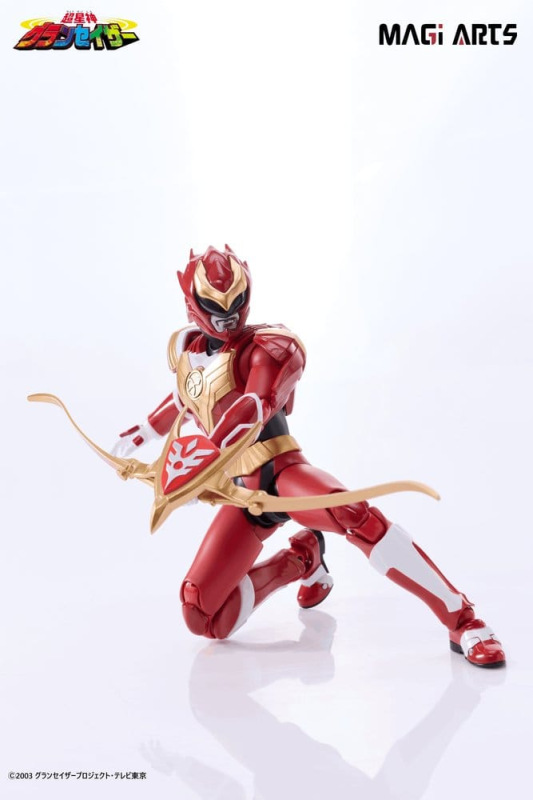 Chouseishin Gransazer Action Figure Sazer Tarious 15 cm 3