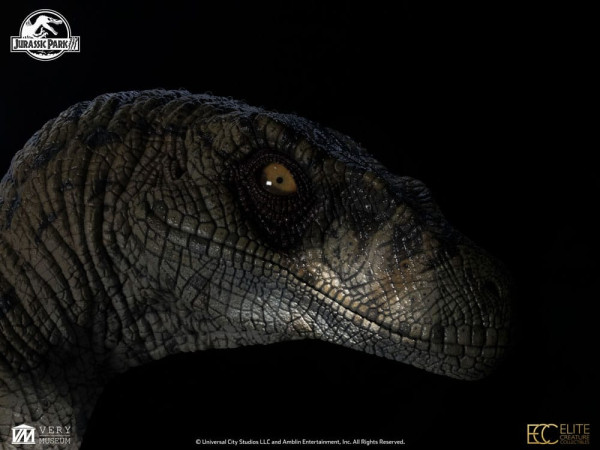 Jurassic Park III Bust Female Velociraptor White Queen 75 cm 12