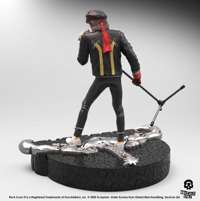 Scorpions Rock Iconz Statue Klaus Meine Limited Edition 22 cm 3