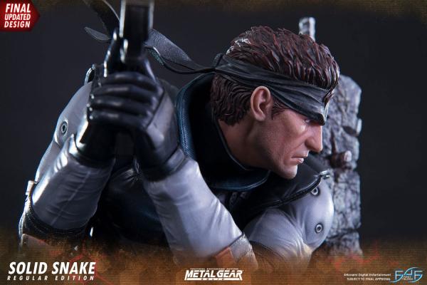 Metal Gear Solid Statue Solid Snake 44 cm 5