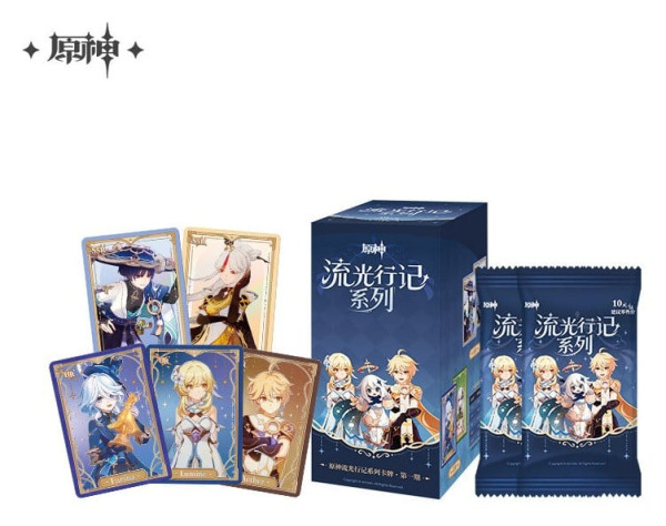Genshin Impact Trading Card Game Journey of Light Blind Box Display (18) *Chinese Version* 1