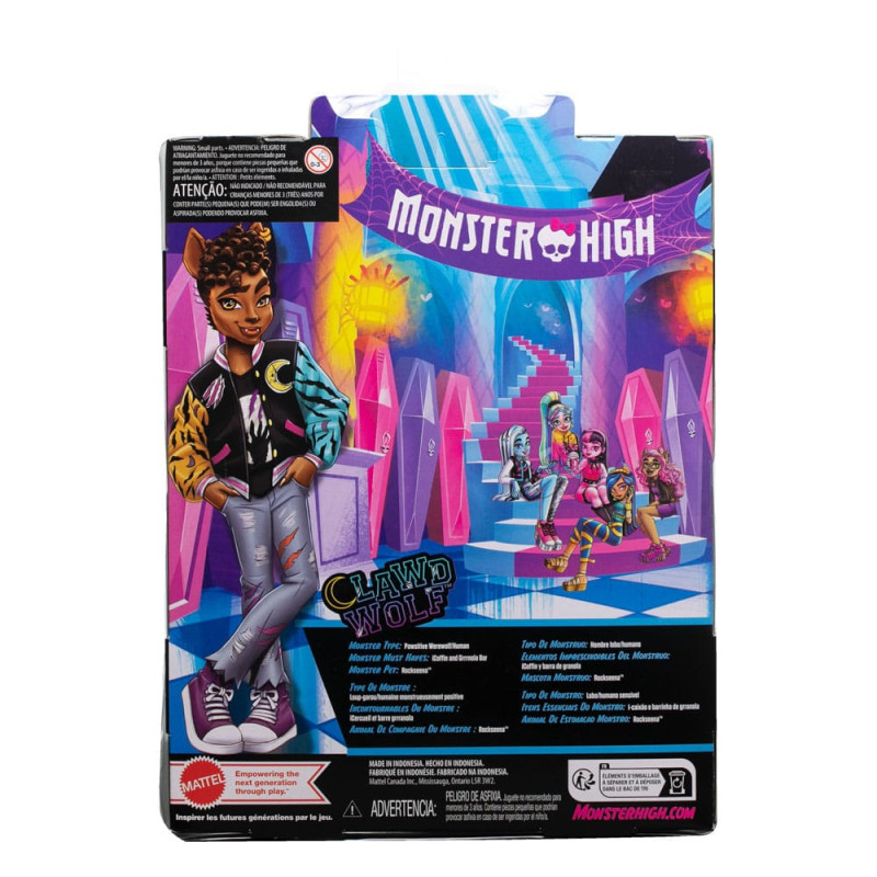 Monster High Doll Clawd Wolf 1