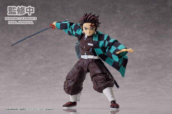 Demon Slayer: Kimetsu no Yaiba BUZZmod Action Figure 1/12 Tanjiro Kamado Ver. 2 14 cm 4