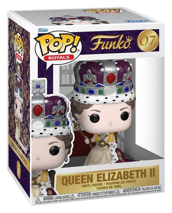 Queen Elizabeth II POP! Premium Vinyl Figure 100th- Queen Elizabeth II (Coronation) 9 cm 1