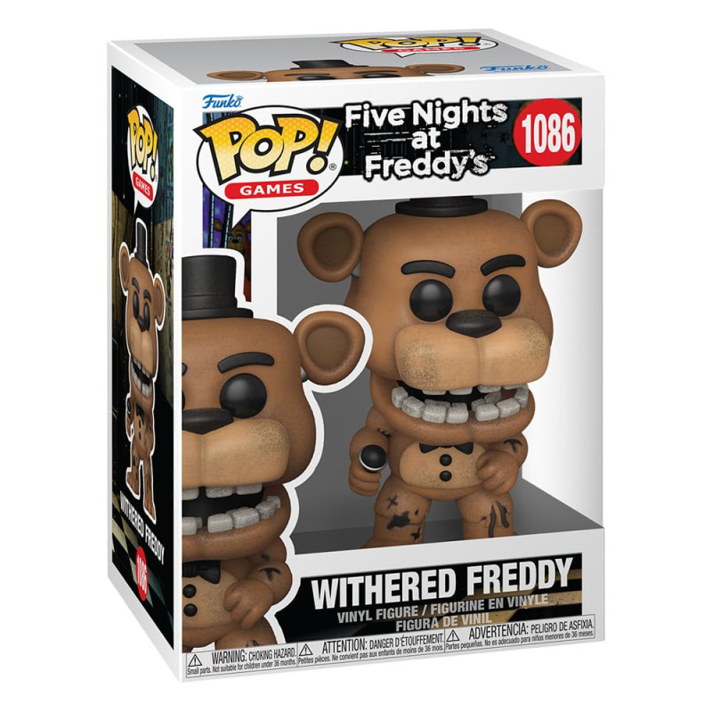 Five Nights at Freddy's POP! Vinyl Figure Withered Freddy 9 cm 1