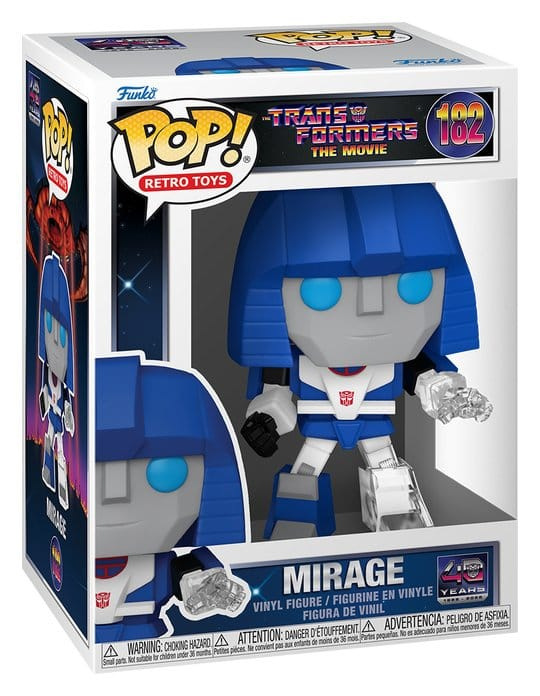 Transformers POP! Retro Toys Vinyl Figure Mirage 9 cm 1
