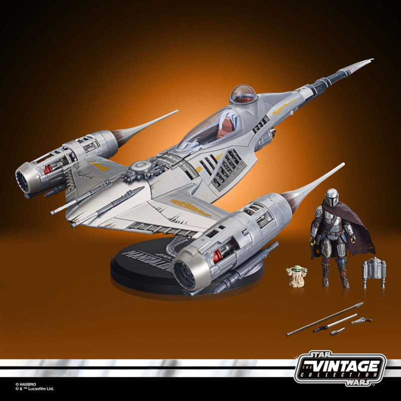 Star Wars The Mandalorian Vintage Collection Vehicle The Mandalorian's N-1 Starfighter 11